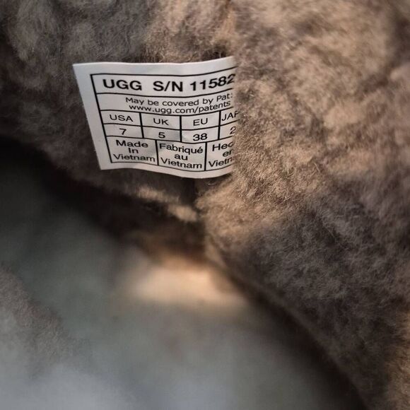 UGG Classic Mini Alpine Boots Suede Women's Size 7 - Picture 7 of 7